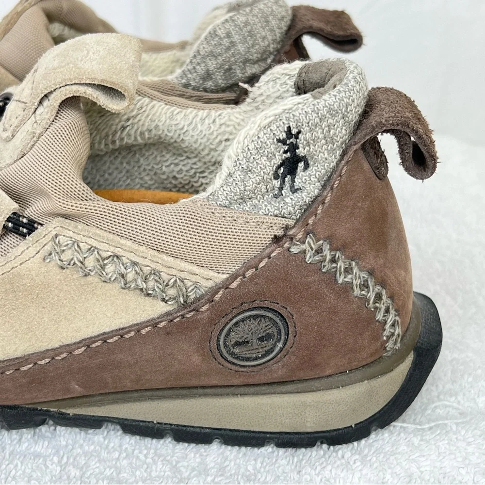 TIMBERLAND Smartwool Power Lounger Suede Lined Slip On Shoes Brown Women Sz 6.5